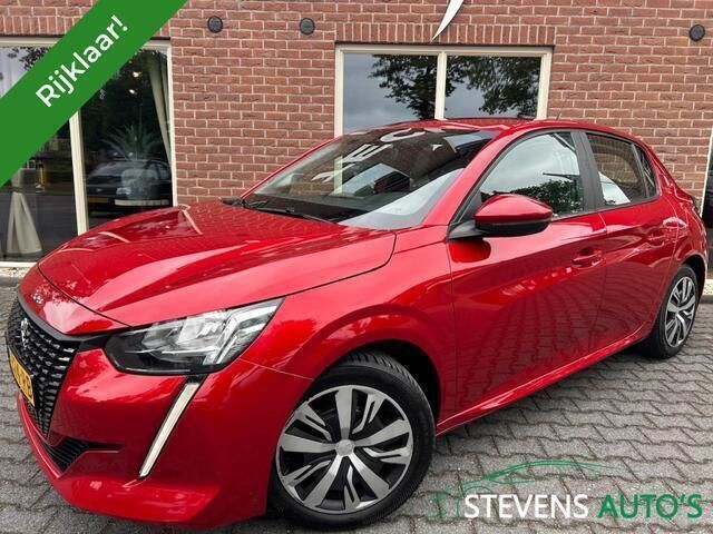 Rood Gebruikt 2020 Peugeot 208 Hatchback | € 9.899 (Eerlijke prijs) - Afbeelding 1/4