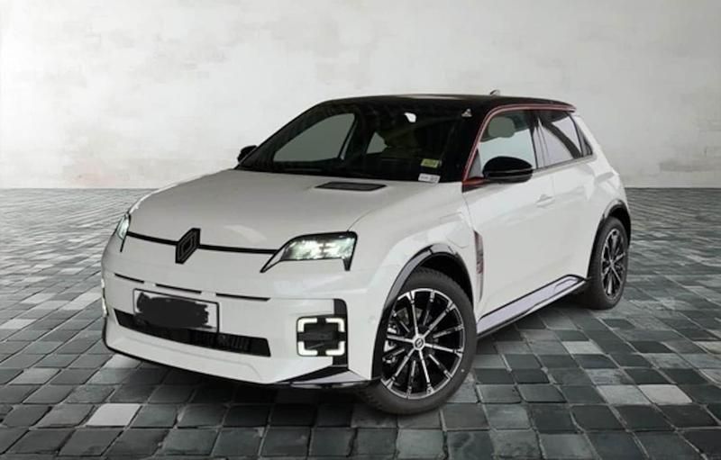 Wit Nieuw 2025 Renault R5 Iconic Hatchback | € 28.950 - Afbeelding 1/4