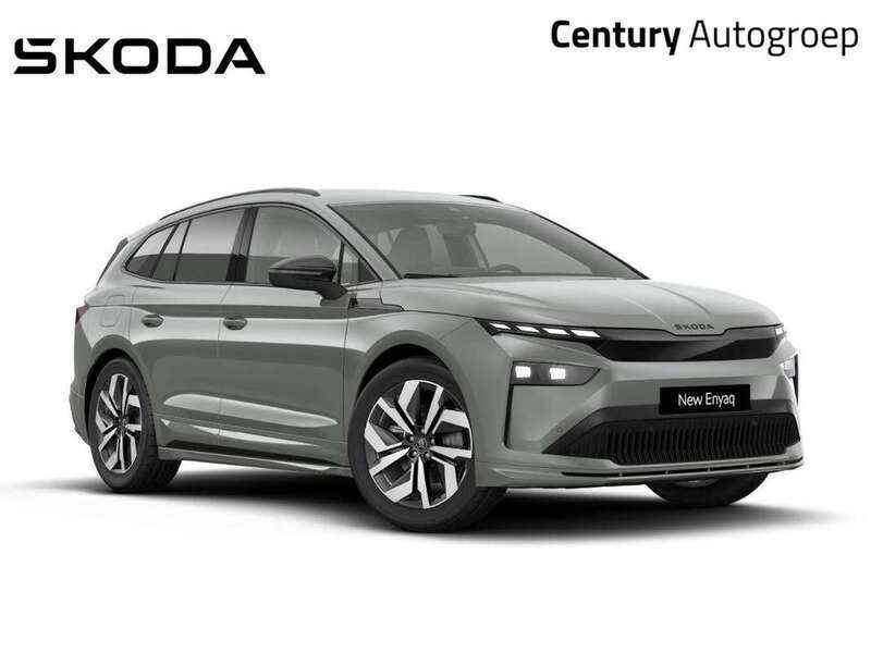 Grijs Nieuw 2025 Skoda Enyaq iV SportLine SUV | € 49.180 (Super prijs) - Afbeelding 1/4