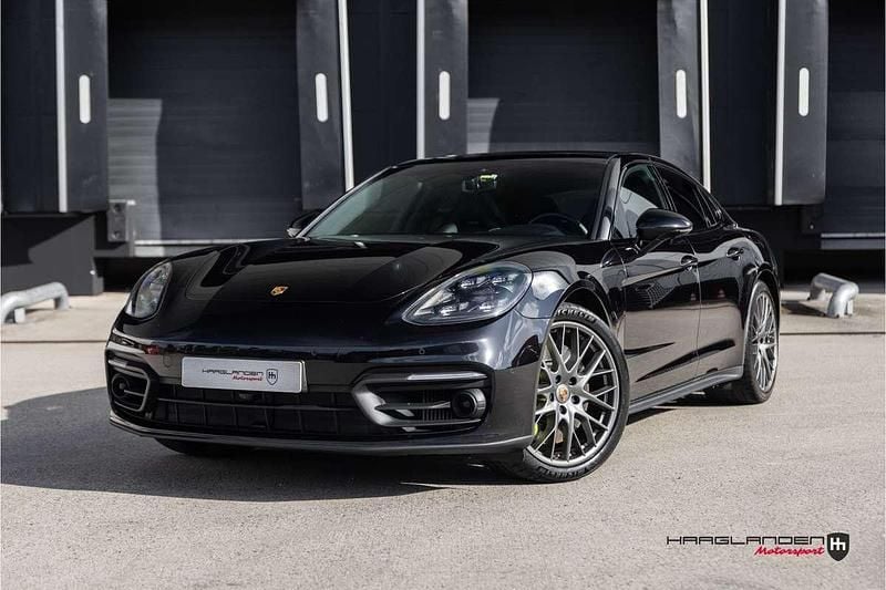 Zwart Gebruikt 2021 Porsche Panamera Sedan | € 69.950 (Super prijs) - Afbeelding 1/4