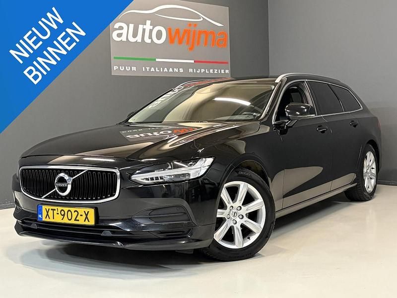 Zwart Gebruikt 2018 Volvo V90 R-Design Stationwagen | € 15.000 (Eerlijke prijs) - Afbeelding 1/4