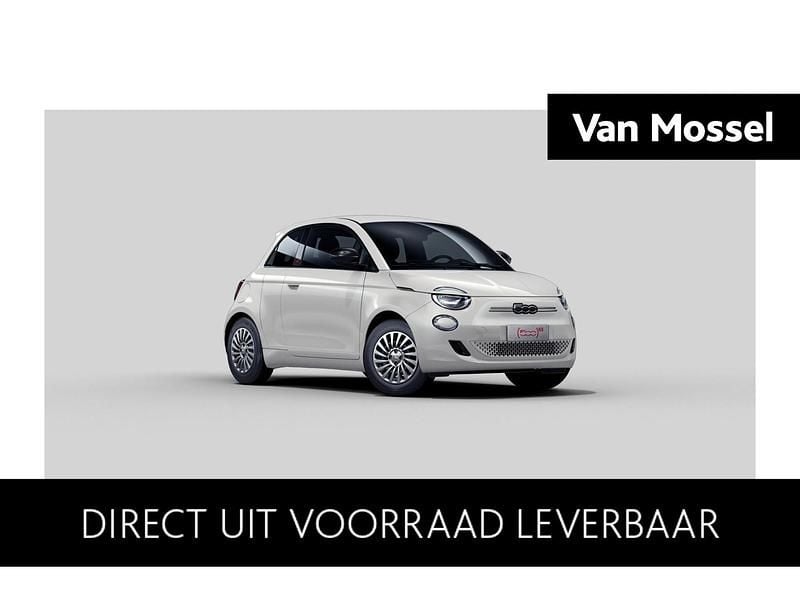 Wit Nieuw 2025 Fiat 500e Red Hatchback | € 34.740 (Eerlijke prijs) - Afbeelding 1/4