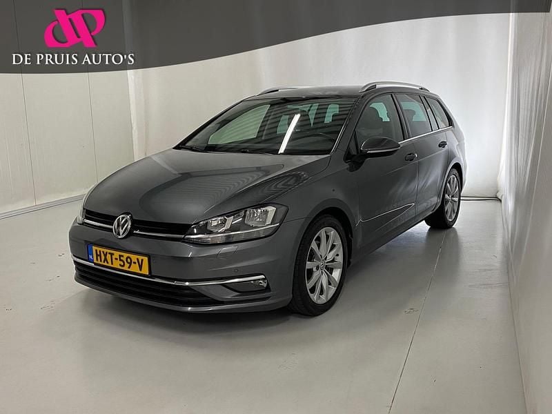 Grijs Gebruikt 2018 VW Golf VII Highline Stationwagen | € 17.950 (Eerlijke prijs) - Afbeelding 1/4