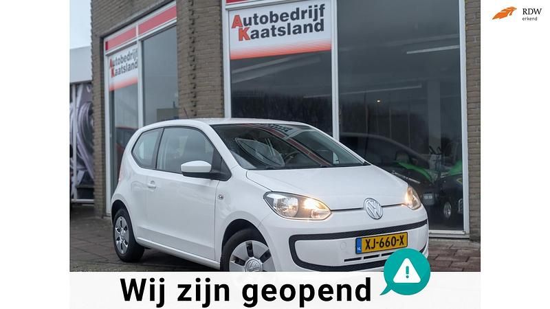 Wit Gebruikt 2016 VW up! move up! Hatchback | € 5.748 (Goede deal) - Afbeelding 1/4