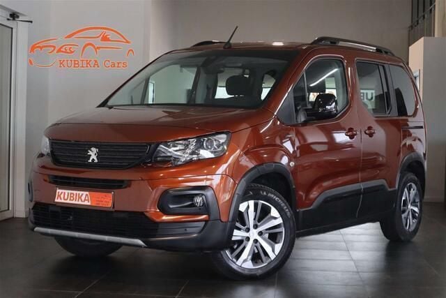 Oranje Occasion 2019 Peugeot Rifter GT-line MPV | € 17.999 (Super prijs) - Afbeelding 1/4