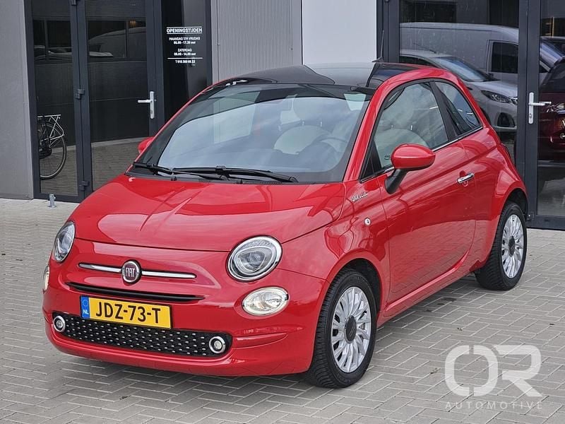 Rood Gebruikt 2022 Fiat 500 Dolcevita Hatchback | € 14.949 (Eerlijke prijs) - Afbeelding 1/4