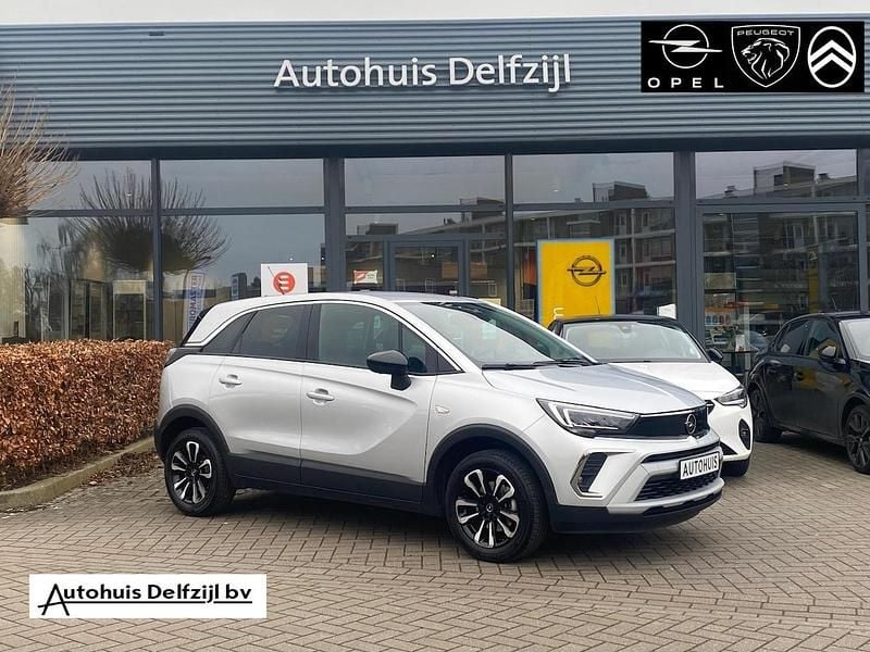 Zilver (metallic) Gebruikt 2024 Opel Crossland Elegance SUV | € 20.650 (Eerlijke prijs) - Afbeelding 1/4