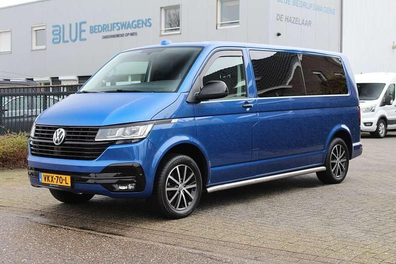Blauw (metallic) Gebruikt 2021 VW T6.1 Van | € 26.900 (Duur) - Afbeelding 1/4