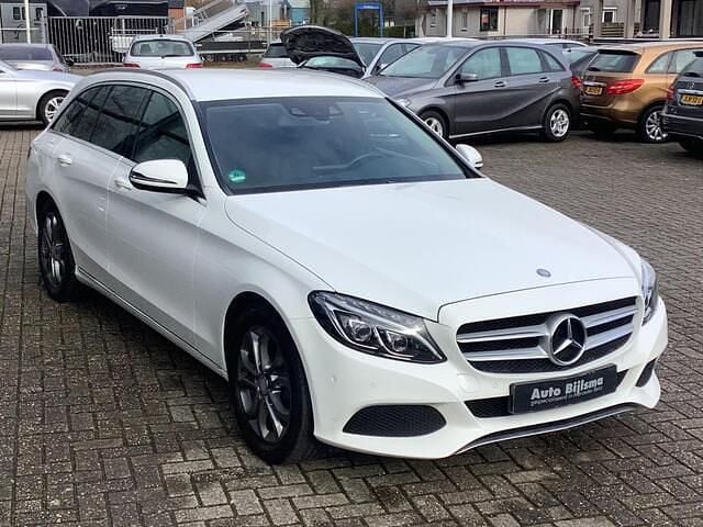 Occasion Mercedes C180 Prestige 156 PK (114 kW) 2015 Wit Stationwagen