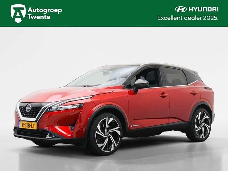Rood Gebruikt 2022 Nissan Qashqai Tekna+ SUV | € 24.950 (Eerlijke prijs) - Afbeelding 1/4