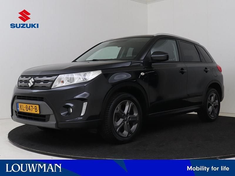 Zwart metallic Gebruikt 2016 Suzuki Vitara Exclusive SUV | € 13.450 (Eerlijke prijs) - Afbeelding 1/3