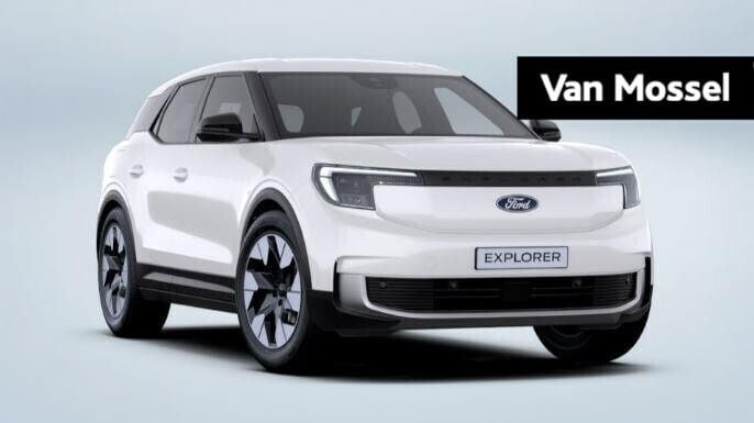Wit Nieuw 2024 Ford Explorer Extended Range SUV | € 58.500 (Duur) - Afbeelding 1/4