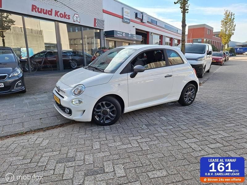 Wit Gebruikt 2018 Fiat 500 Sport Hatchback | € 10.649 (Eerlijke prijs) - Afbeelding 1/4