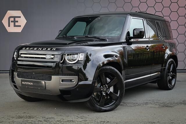 Zwart Nieuw 2025 Land Rover Defender SE Dynamic SUV | € 99.700 (Super prijs) - Afbeelding 1/4