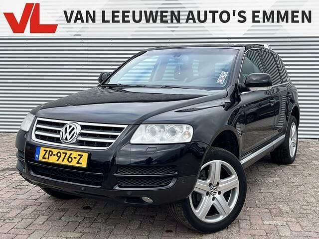 Zwart Gebruikt 2003 VW Touareg SUV | € 3.948 (Goede deal) - Afbeelding 1/4