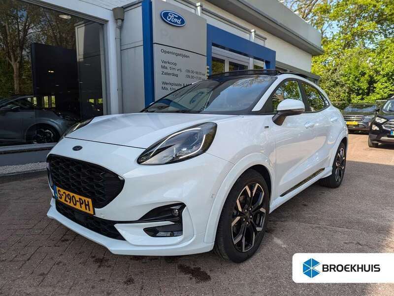 Wit Gebruikt 2023 Ford Puma ST-Line X SUV | € 25.675 (Eerlijke prijs) - Afbeelding 1/4