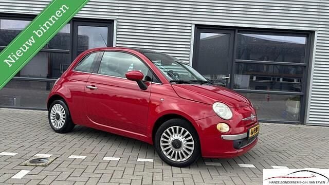 Rood Gebruikt 2010 Fiat 500 Lounge Hatchback | € 3.500 (Goede deal) - Afbeelding 1/4