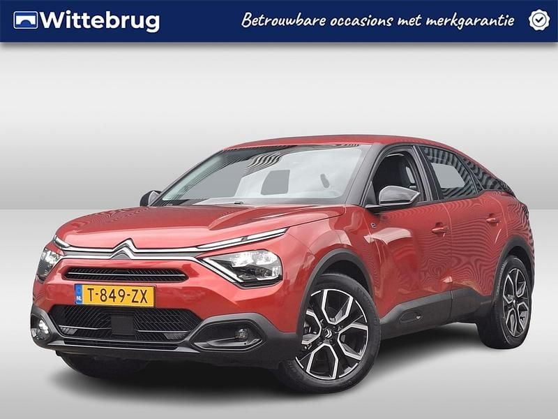 Rood Gebruikt 2023 Citroën e-C4 Feel SUV | € 18.925 (Eerlijke prijs) - Afbeelding 1/4