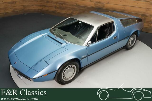 Blauw Gebruikt 1972 Maserati Bora Coupé | € 249.950 - Afbeelding 1/4