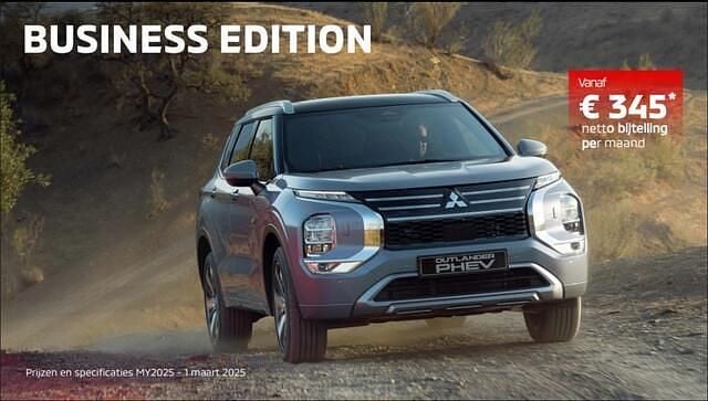 Nieuw Mitsubishi Outlander Edition 306 PK (225 kW) 2025 Zwart SUV