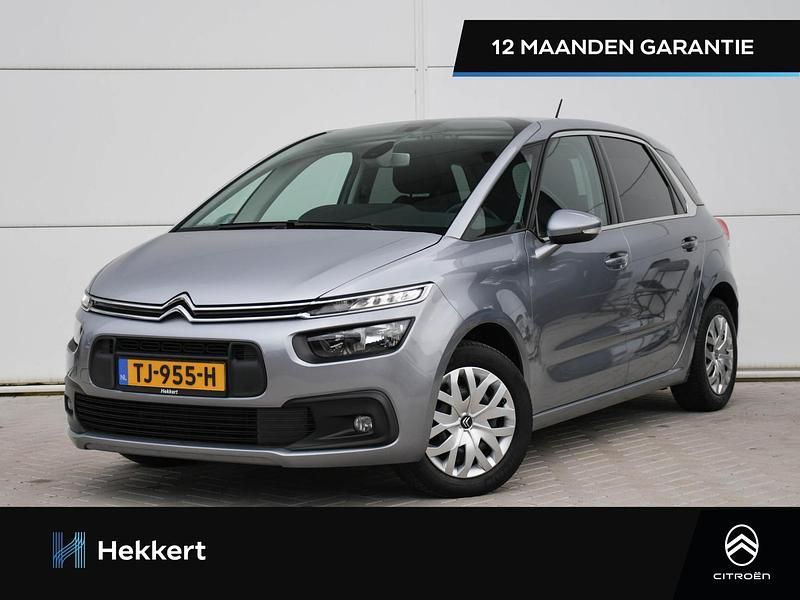 Grijs Gebruikt 2018 Citroën C4 SpaceTourer PureTech MPV | € 14.995 (Eerlijke prijs) - Afbeelding 1/4