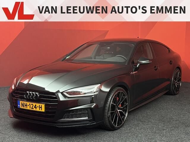 Zwart Gebruikt 2017 Audi A5 Sportback S-Line Hatchback | € 24.900 (Eerlijke prijs) - Afbeelding 1/4