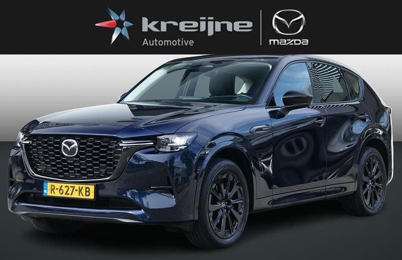 Blauw Gebruikt 2022 Mazda CX-60 Homura-Line SUV | € 40.925 (Eerlijke prijs) - Afbeelding 1/4