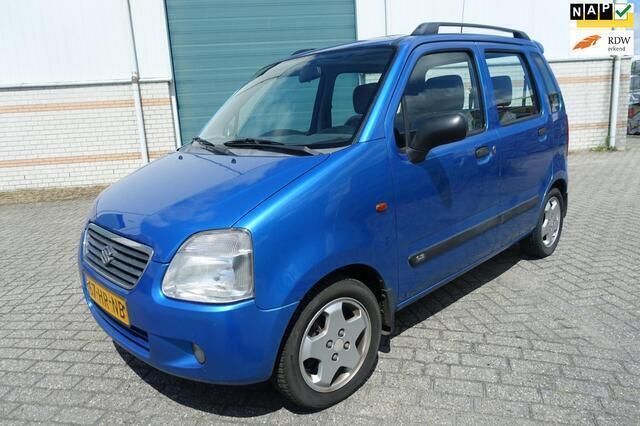 Blauw Occasion 2001 Suzuki Wagon R MPV | € 2.245 (Iets duurder) - Afbeelding 1/4