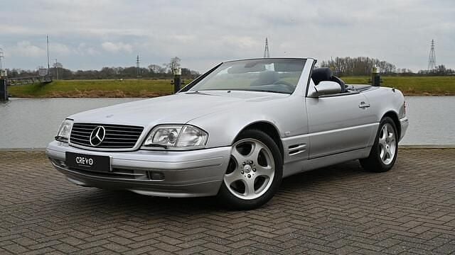 Grijs Gebruikt 1998 Mercedes SL500 Cabriolet | € 36.950 - Afbeelding 1/4