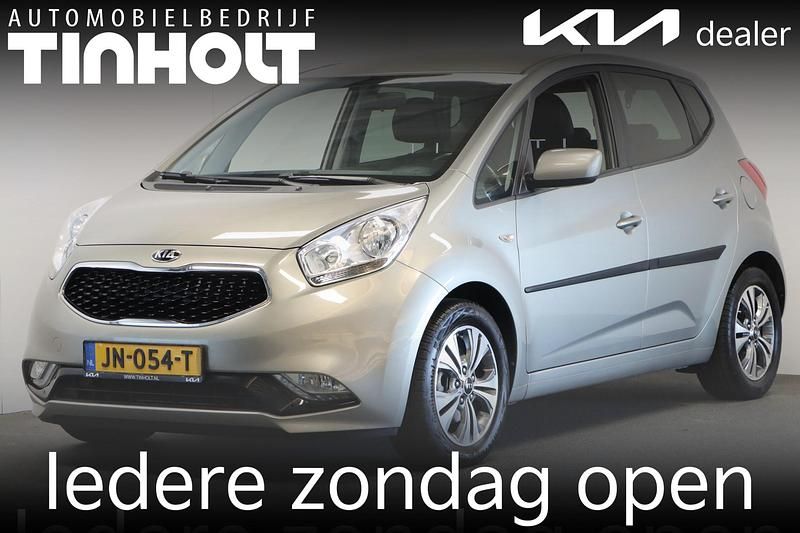 Grijs (metallic) Gebruikt 2016 Kia Venga Hatchback | € 11.950 (Eerlijke prijs) - Afbeelding 1/4
