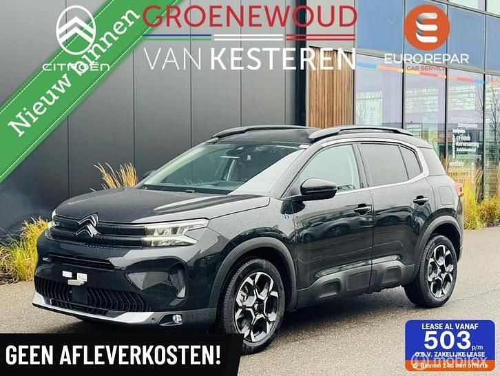 Zwart Nieuw 2025 Citroën C5 Aircross SUV | € 37.990 - Afbeelding 1/4