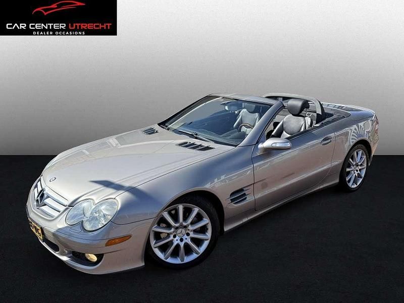 Grijs Gebruikt 2007 Mercedes SL500 Cabriolet | € 19.750 (Goede deal) - Afbeelding 1/4