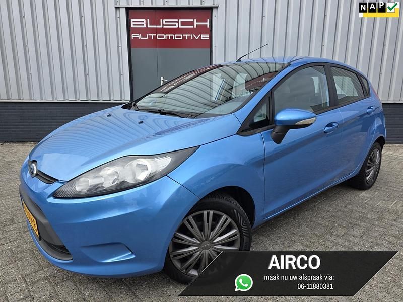 Blauw Gebruikt 2009 Ford Fiesta Trend Hatchback | € 4.995 (Iets duurder) - Afbeelding 1/4