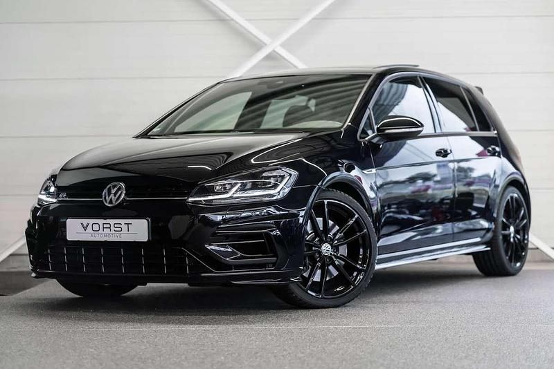 Zwart Gebruikt 2020 VW Golf VII R Hatchback | € 33.500 (Super prijs) - Afbeelding 1/4