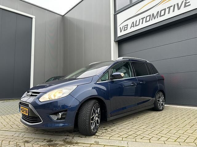 Occasion Ford Grand C-Max Titanium 125 PK (91 kW) 2013 Blauw (metallic) MPV