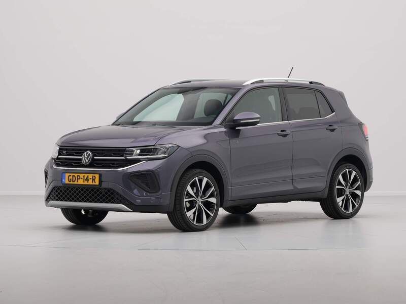Grijs Gebruikt 2024 VW T-Cross R-line SUV | € 32.745 (Iets duurder) - Afbeelding 1/4