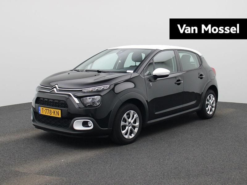 Zwart Gebruikt 2023 Citroën C3 PureTech Hatchback | € 12.940 (Goede deal) - Afbeelding 1/4