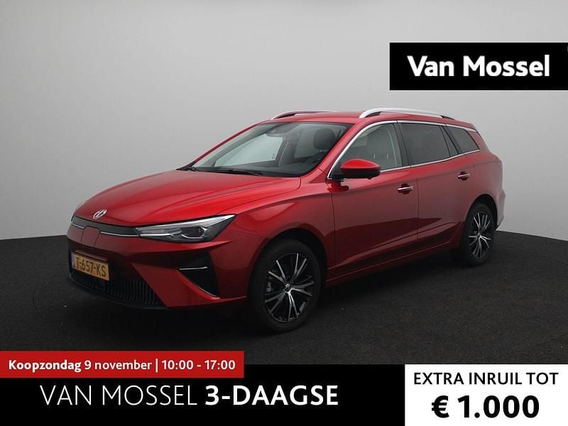 Rood Gebruikt 2023 MG MG5 EV Long Range Luxury Stationwagen | € 23.495 (Super prijs) - Afbeelding 1/4