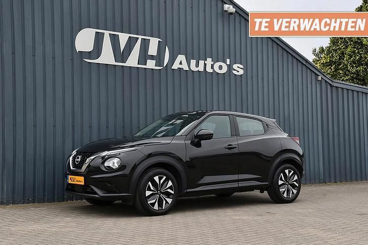 Zwart Gebruikt 2023 Nissan Juke Acenta SUV | € 19.850 (Super prijs) - Afbeelding 1/4