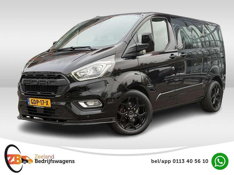 Zwart Occasion 2020 Ford Transit Custom Titanium MPV | € 37.950 (Duur) - Afbeelding 1/4