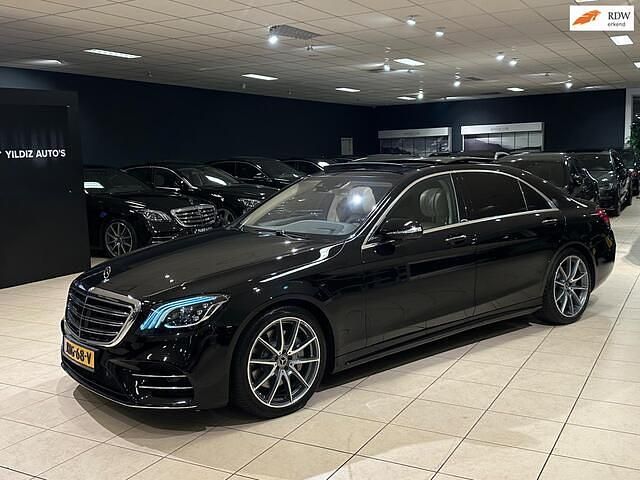 Zwart Gebruikt 2019 Mercedes S350 AMG Sedan | € 79.950 - Afbeelding 1/4