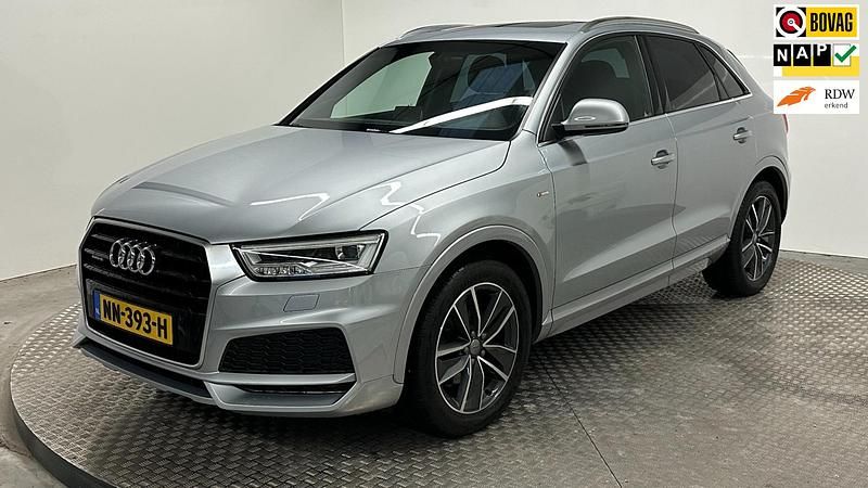 Grijs Gebruikt 2017 Audi Q3 S-Line SUV | € 23.999 (Eerlijke prijs) - Afbeelding 1/4