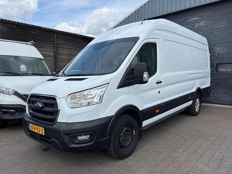 Wit Gebruikt 2020 Ford Transit Van | € 12.950 (Super prijs) - Afbeelding 1/4