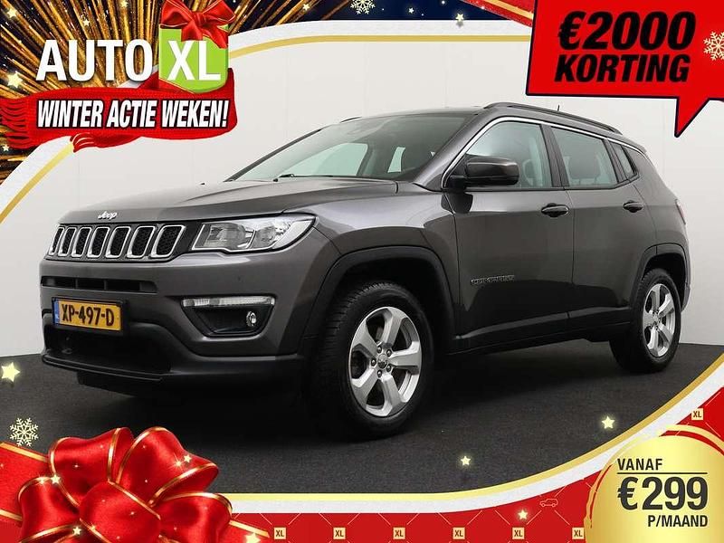 Grijs (metallic) Gebruikt 2019 Jeep Compass Longitude SUV | € 15.940 (Goede deal) - Afbeelding 1/4