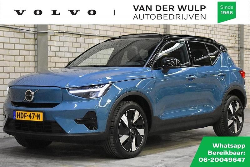 Blauw (metallic) Gebruikt 2025 Volvo EX40 Ultra SUV | € 47.950 (Super prijs) - Afbeelding 1/4