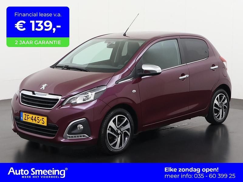 Red purple Gebruikt 2019 Peugeot 108 Allure Hatchback | € 10.945 (Eerlijke prijs) - Afbeelding 1/4