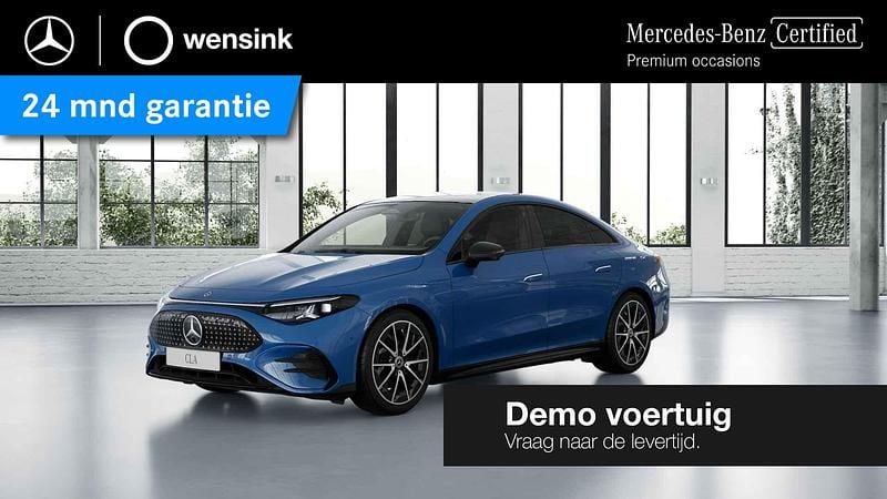 Blauw Gebruikt 2025 Mercedes CLA 250+ Edition Sedan | € 59.859 (Eerlijke prijs) - Afbeelding 1/4