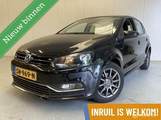 Zwart Gebruikt 2014 VW Polo Trendline Hatchback | € 6.750 (Eerlijke prijs) - Afbeelding 1/4