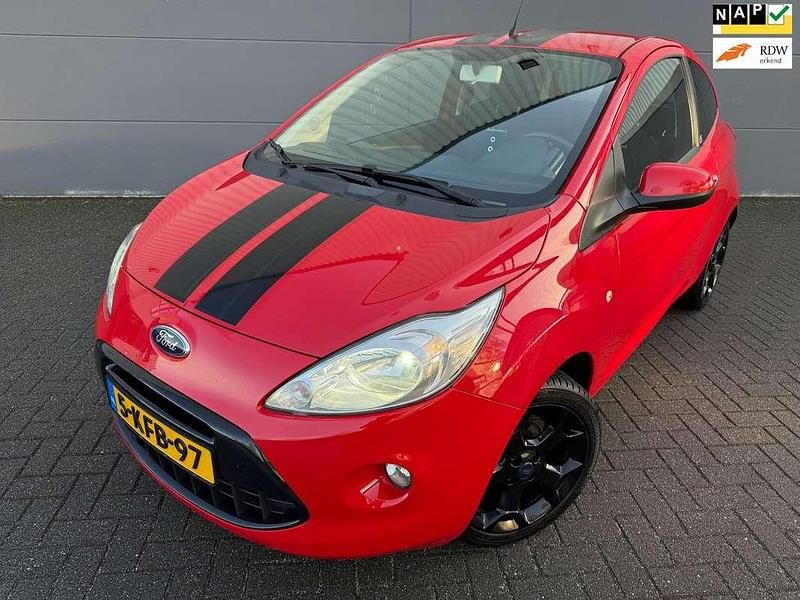 Rood Occasion 2013 Ford Ka Metall Hatchback | € 2.799 (Goede deal) - Afbeelding 1/4