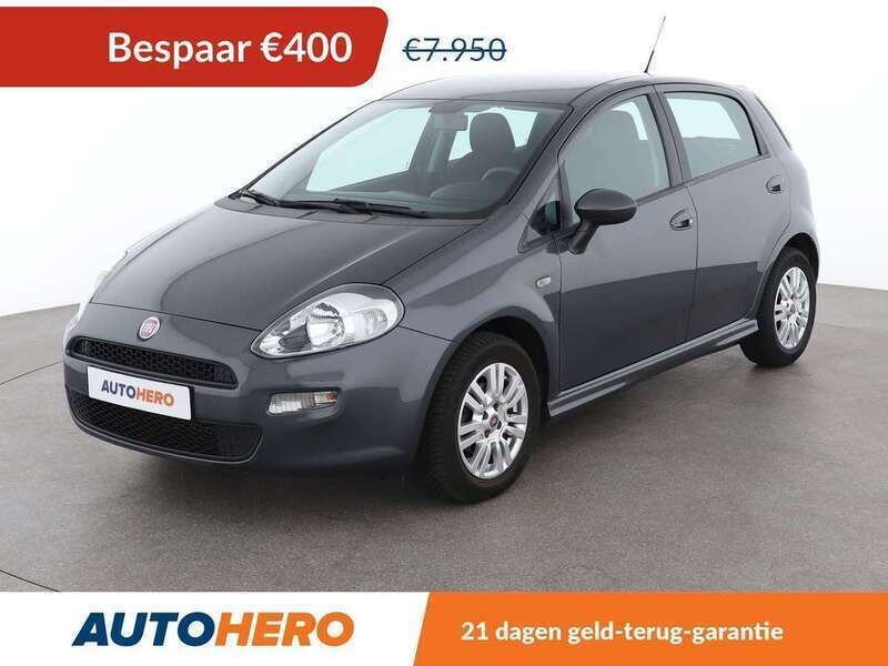 Grijs Gebruikt 2015 Fiat Punto Hatchback | € 7.749 (Eerlijke prijs) - Afbeelding 1/3